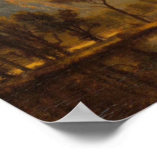 ビエルシュタット – ヨセミテの谷 ポスター (角)