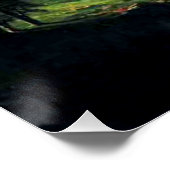 ビエルシュタット – ラウテルブルネンの近くのスタバーバッハ秋 ポスター (コーナー)