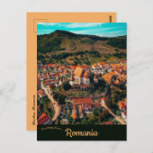 ビエルタン・ルーマニアの眺め ポストカード (正面/裏面)