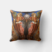 ビエル・クリスマスで天使を作る音楽 クッション (裏面)