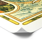 ビエレスデラミューズビールアルフォンスミュシャアールヌーボー ポスター (角)