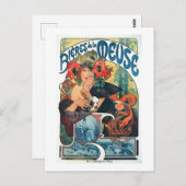 ビエレスドゥラミューズミュシャ ポストカード (正面/裏面)