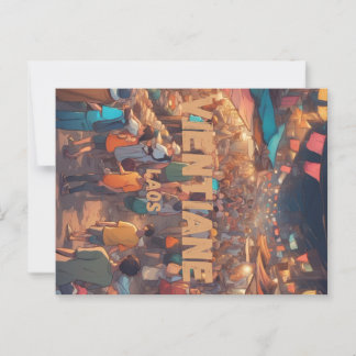 ビエンチャン葉書 ポストカード