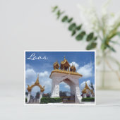ビエンチャン・ゲート ポストカード (スタンド正面)