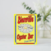 ビエンビルオイスターバー ポストカード (スタンド正面)