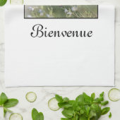 ビエンベニュー（ようこそ）蝶クイーン キッチンタオル (折り畳み)