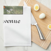 ビエンベニュー（ようこそ）蝶クイーン キッチンタオル (四つ折り)