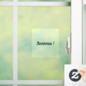 ビエンヴェネーションステッカー自動コラントアジェシフドビトリン ウィンドウサイン (ホーム)