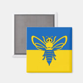 ビエンヴォルデルウクレニシェンフラッグマグネット マグネット (正面/裏面)