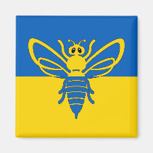 ビエンヴォルデルウクレニシェンフラッグマグネット