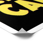 ビエールデュ（鳥）ショウジョウコウカンチョウアチルマウザンヴィンテージビール ポスター (角)