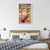 ビエールデラミューズバイマルク・アウグスト・バスタード キャンバスプリント (インサイチュ (寝室))