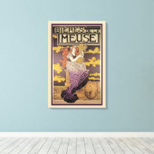 ビエールデラミューズバイマルク・アウグスト・バスタード キャンバスプリント (インサイチュ (ウッドフロア))