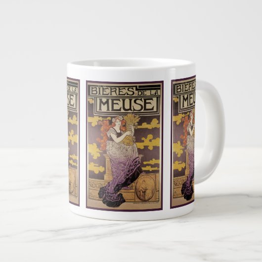 ビエールデラミューズバイマルク・アウグスト・バスタード ジャンボコーヒーマグカップ (正面右)