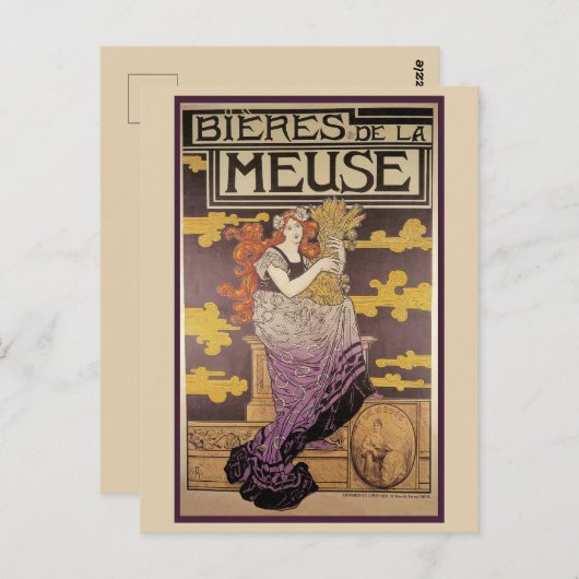 ビエールデラミューズバイマルク・アウグスト・バスタード ポストカード (正面/裏面)