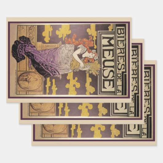 ビエールデラミューズバイマルク・アウグスト・バスタード ラッピングペーパーシート (セット)