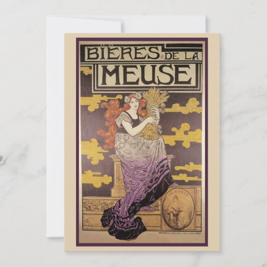 ビエールデラミューズバイマルク・アウグスト・バスタード 招待状 (正面)