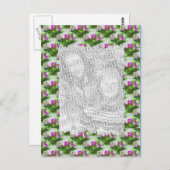 ビオかわいらしレットフローラ写真はがき ポストカード (正面/裏面)