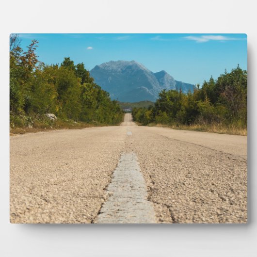 ビオコボ山脈 – クロアチア フォトプラーク (正面)