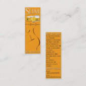 ビオスの生命細い名刺 スキニー名刺 (正面/裏面)