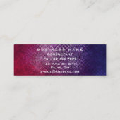 ビオパーソナライズされたラピーチンスチニー名刺 スキニー名刺 (裏面)