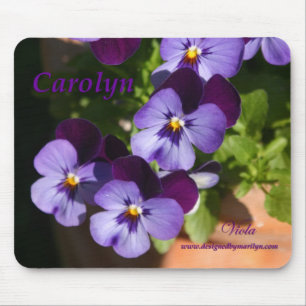 ビオラのマウスパッドCarolyn マウスパッド