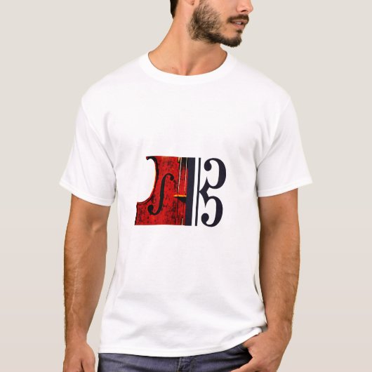 ビオラのワイシャツ Tシャツ (正面)