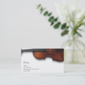 ビオラの店のためのビオラの名刺 名刺 (スタンド正面)