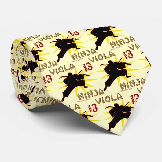 ビオラの忍者 ネクタイ (ロール)