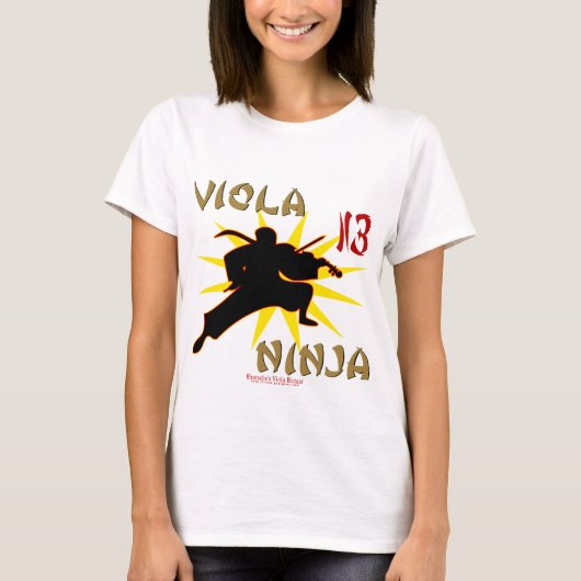 ビオラの忍者 Tシャツ (正面)