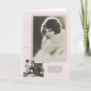 ビオラのDanaの1925年のポートレート カード