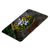 ビオラ付きバスケット マグネット (左側)