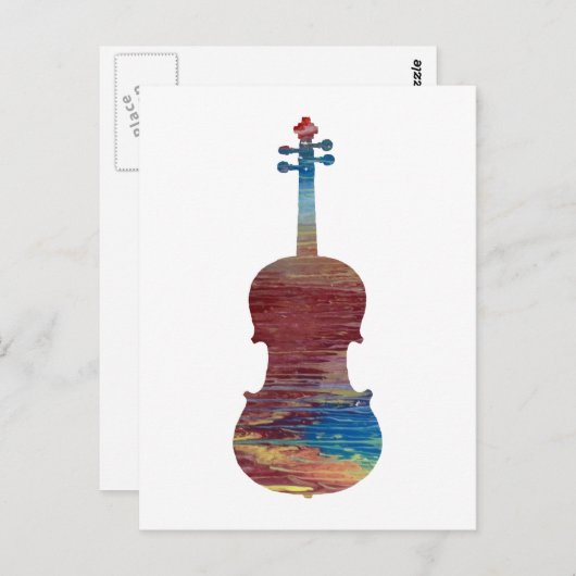 ビオラ ポストカード (正面/裏面)