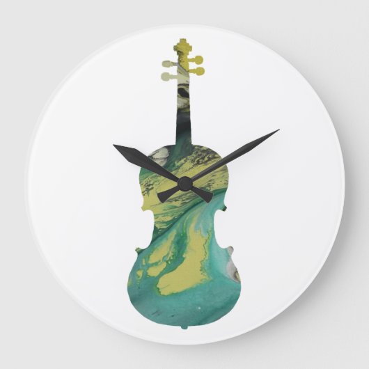 ビオラ ラージ壁時計 (正面)