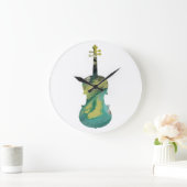 ビオラ ラージ壁時計 (ホーム)