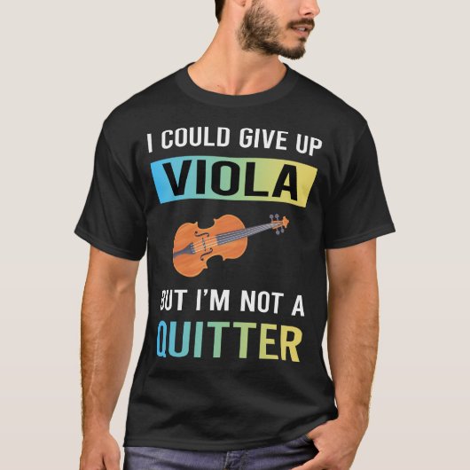 ビオラ+ヴィオラ奏者 Tシャツ (正面)