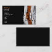 ビオリン名刺 名刺 (正面/裏面)