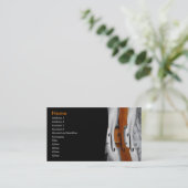 ビオリン名刺 名刺 (スタンド正面)