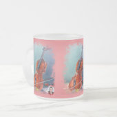 ビオリン フロストグラスマグカップ (正面左)