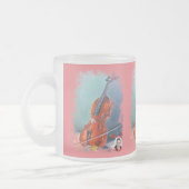 ビオリン フロストグラスマグカップ (左)