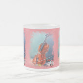 ビオリン フロストグラスマグカップ (中央)