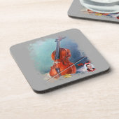 ビオリン/ヴァイオリン コースター (左側)