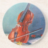 ビオリン/ヴァイオリン コースター (正面)