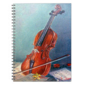 ビオリン/ヴァイオリン ノートブック (正面)