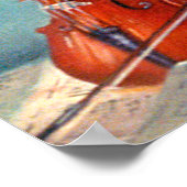 ビオリン/ヴァイオリン ポスター (角)