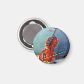 ビオリン/ヴァイオリン マグネット (正面/裏面)