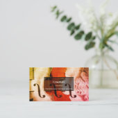 ビオリン 名刺 (スタンド正面)