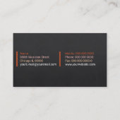 ビオリン 名刺 (裏面)