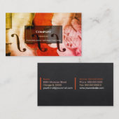 ビオリン 名刺 (正面/裏面)