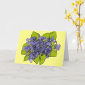 ビオレット2013 カード (黄色い花)